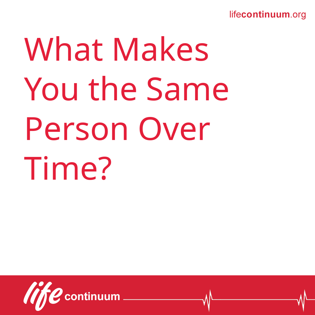 What Makes You the Same Person Over Time?