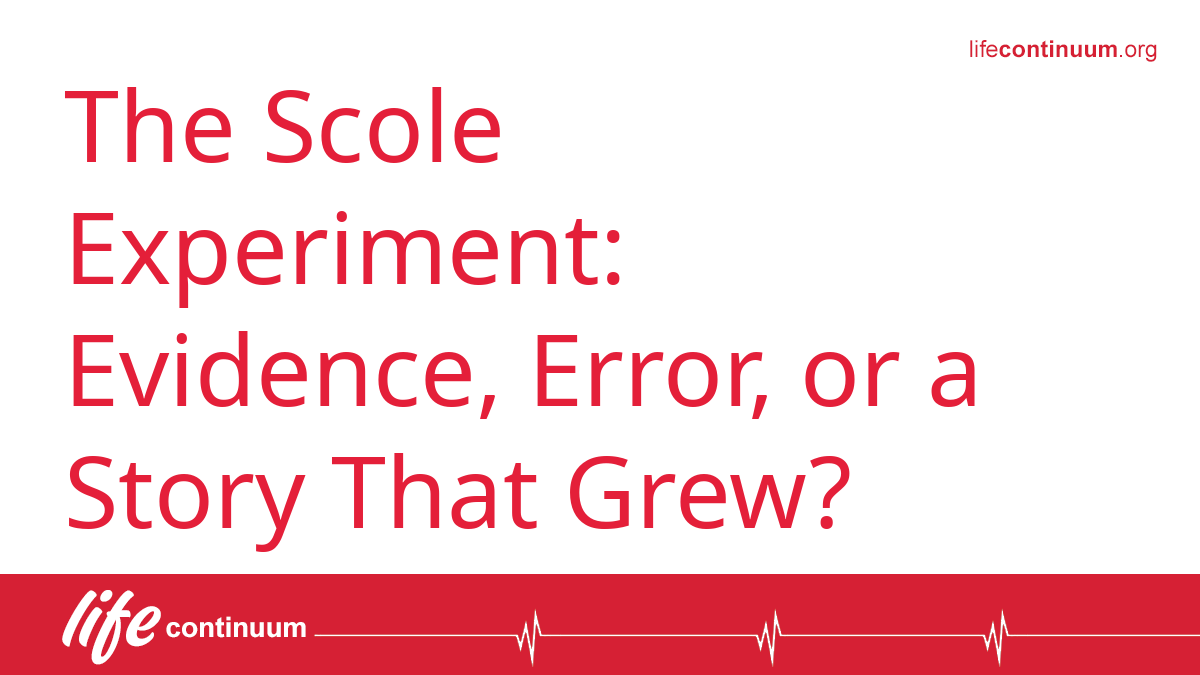 The Scole Experiment: Evidence, Error, or a Story That Grew?